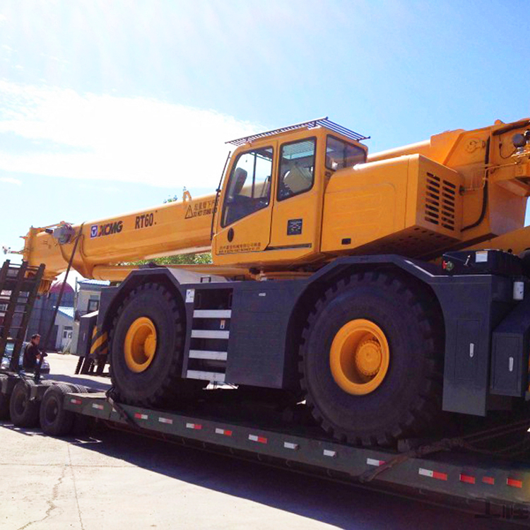 XCMG Official 60 Ton Rough Terrain Crane RT60 China New Truck Crane Rough for Sale